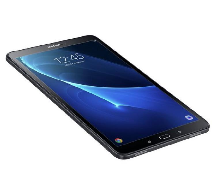Samsung Tab A 10.1 Inch 32GB Tablet - Black Angled View