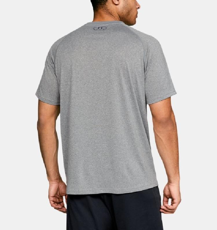 Men's UA Tech Short Sleeve T-Shirt Back View