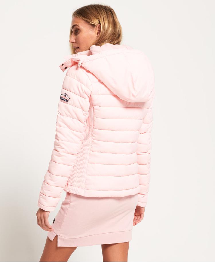 Fuji slim double zip multi jacket back view