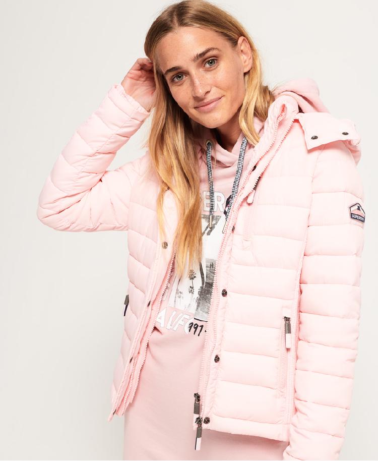 Fuji slim double zip multi jacket front view close up