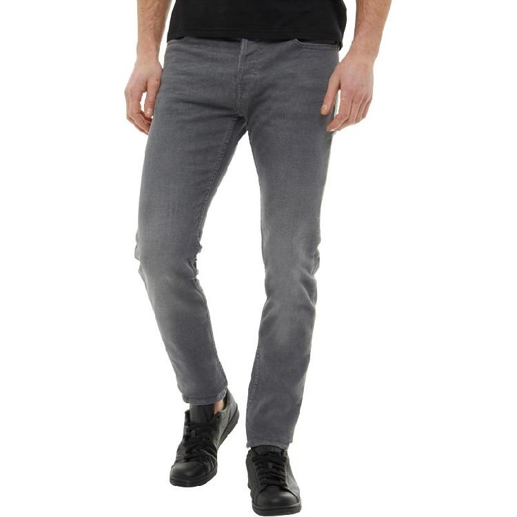 Mens Loom Slim Fit Jeans Medium Grey Denim