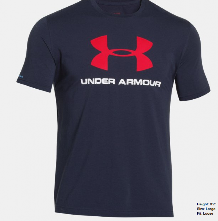 Men's UA Sportstyle Logo T-Shirt No Model