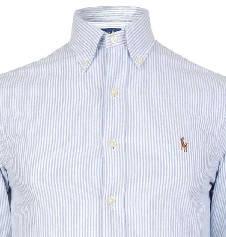 Oxford Stripe Slim Shirt