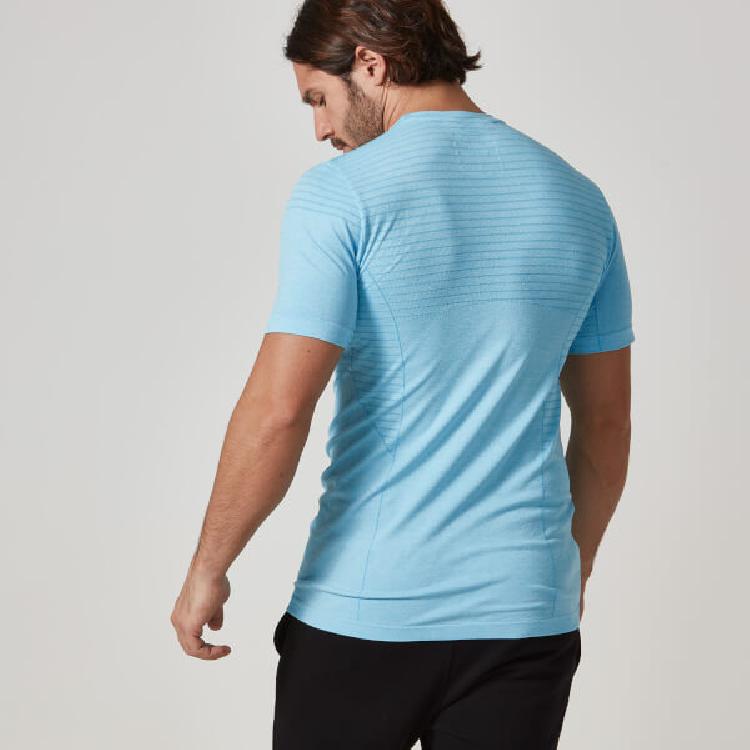 Seamless Short-Sleeve T-Shirt Back View