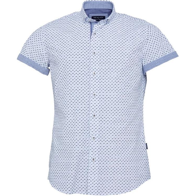 Mens Edge Short Sleeve Shirt White