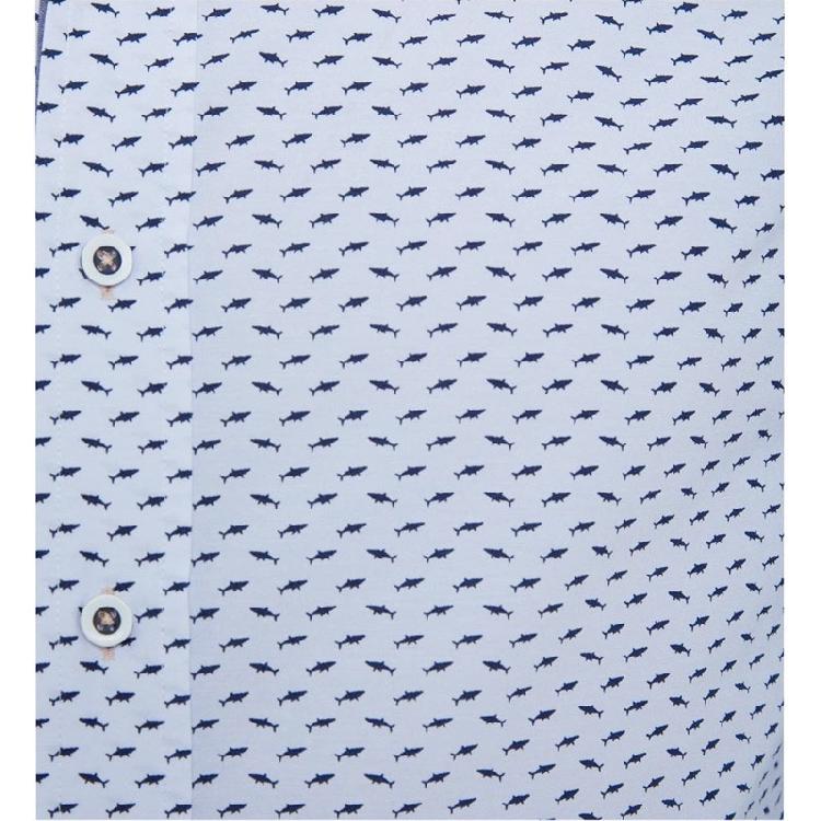 Mens Edge Short Sleeve Shirt White