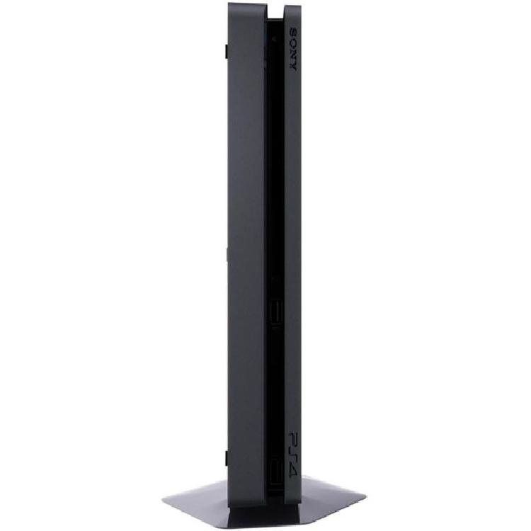 Sony PlayStation 4 500GB Black Console Side View